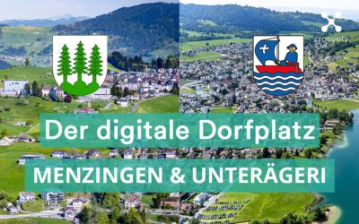 Menzingen und Unterägeri führen den digitalen Dorfplatz ein