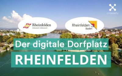 Rheinfelden lanciert den ersten länderübergreifenden digitalen Dorfplatz