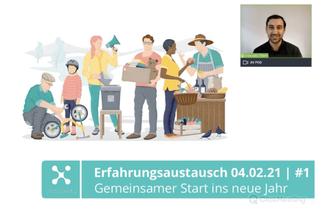 Der Startschuss des digitalen Erfahrungsaustausches ist gefallen