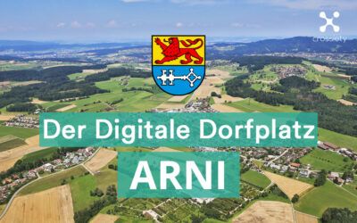 Arni führt Einwohner-App „Digitaler Dorfplatz“ von Crossiety ein