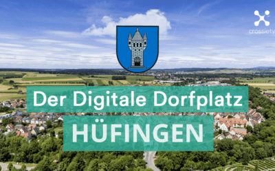 Hüfingen führt Einwohner-App „Digitaler Dorfplatz“ von Crossiety ein